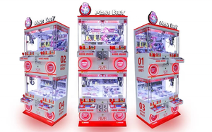 Máy Vuốt Chạy Bằng Tiền Xu Máy Vuốt <span class=keywords><strong>Mini</strong></span> 4 Người Máy Bắt Đồ Chơi Máy Bán Hàng Tự Động Cần Cẩu - Product Image 4