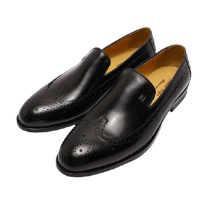 New Custom Business Office <strong>s</strong> <strong>Men</strong> Genuine Leather Brogue Oxford Luxury Dress <strong>s</strong> Monk Strap - Product Image 1