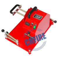 Machine à rouler les tuyaux en acier flexible rouge DC24V durable pour la lutte contre l'incendie