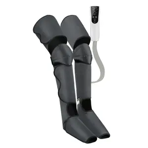 Luyao صحية ضغط الهواء جهاز تدليك للساق مع الحرارة العناية بالقدم ضغط الهواء جهاز تدليك للساق القدم سبا للدورة الدموية ،