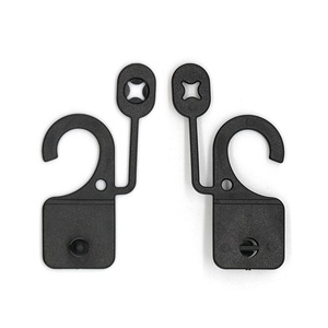 Trung Quốc Nhà Máy Giá phụ kiện may mặc nhựa vớ móc PP trắng nhỏ nhựa chất béo Clip vớ móc áo cho túi phụ kiện - Product Image 5