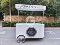 Chariot de fleurs commercial mobile Etodevice pour la vente au détail