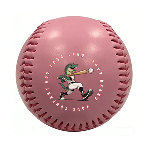 9インチ5オンス牛革製野球ボール、カスタムロゴ入り、メジャーリーグ使用済み、バルク野球 - Product Image 4
