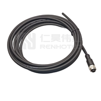 Câble connecteur M12 5 broches femelle 1M 2M