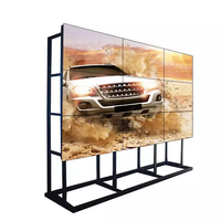 Video Wall LCD 4K de 55 Pulgadas con Panel Samsung, Clasificación IP65, SDK Habilitado para Negocios de Autoservicio, Metro y Tiendas Minoristas