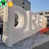 Lettre gonflable géante de 3m, modèle personnalisé, pour publicité A9156