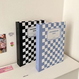 Checkerboard A5 6 Album ảnh Macaron lá rời Sao đuổi theo vỏ cứng Ba inch thần tượng bộ sưu tập Album ảnh - Product Image 1