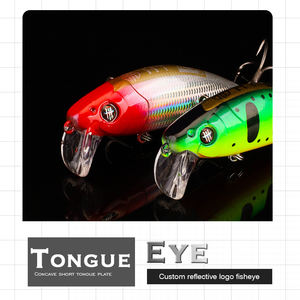 HETUNC ccrazy Pull di seconda generazione No Run Mino lento che affonda il pesce esca con coda rossa per la pesca su strada Ya e sul lago - Product Image 5