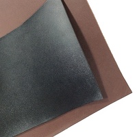 Noir brillant dur chaussure rexine, rexine rouleau en cuir, cuir pvc 1.5mm