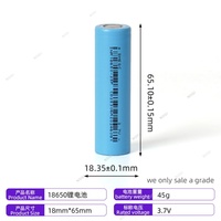DMEGC 18650-25P 2500mAh 10C Sel Silinder NMC High-Drain 3.7V Baterai Lithium-Ion Isi Ulang dengan Pengosongan Kontinu 30A
