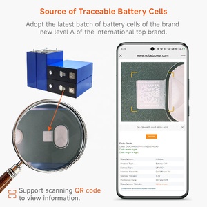 Baterías de Iones de Litio de 11000 Ciclos y 16KWH, Batería <span class=keywords><strong>Solar</strong></span> de 48V Lifepo4, Batería de Almacenamiento de Energía <span class=keywords><strong>Solar</strong></span> para el Hogar - Product Image 2