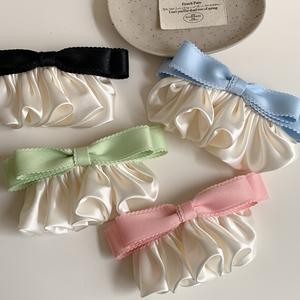 Accesorios para el Cabello de Tela Estilo Ballet, Cinta Elástica para el Cabello, Pinza para Cola de Caballo - Product Image 3