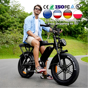 Livraison gratuite de EU Fat Bike électrique OUXI V8 haute qualité 20 pouces vélo électrique Fatbike Ebike avec stock d'entrepôt EU NL DE <span class=keywords><strong>PL</strong></span> - Product Image 1