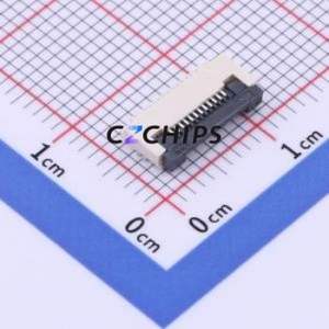 FPC-0.5FX-12PWBH20 FFC/FPC Connector SMD,P=0.5mm Connector Flip Cover Type Bottom Contact 12P 0.5mm - Product Image 1