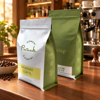 Ritszak van Mylar plastic, bedrukt, food grade, aanpasbaar, aluminiumfolie, Doypack verpakking, staande zak voor thee, koffie, koekjes