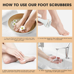 Lime à pieds électrique DSP, outil manuel pour le soin des pieds secs, pour adultes, autonomie de 90 minutes, rechargeable par USB - Product Image 5