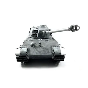 Mato 100% Metal 1/16 Scale German King Tiger BB RTR RC Tank 1228 Tracks Wheels 2.4Ghz 4CH 360 Rotation Model Rc Toys