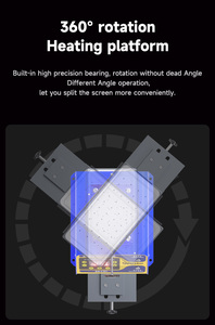 Cơ Khí 361 SE + Đa Chức Năng Màn Hình LCD Tách Máy Tự Động Sưởi Ấm Nền Tảng Cho Điện Thoại Sửa Chữa Kính Khung Loại Bỏ Công Cụ - Product Image 6