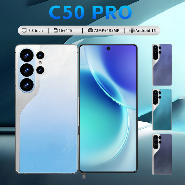 Global Version 5G Smartphone 73 Inch HD Display 16GB RAM 1TB ROM 108MP Camera Dual SIM Ultra Thin Unlocked Mobile Phone
