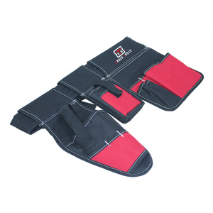 Sac de ceinture d'<span class=keywords><strong>outils</strong></span> rembourré pour tablier de <span class=keywords><strong>charpentier</strong></span> en Polyester 600D avec pochette de support de perceuse - Product Image 4