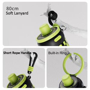 Bouteille d'eau en plastique pour enfants avec paille, mignonne et ergonomique, idéale pour le sport et le camping – Approvisionnement direct usine - Product Image 3