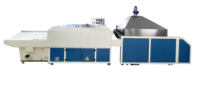 Machine industrielle de prérétrécissement de tissu, machine de réglage de presse à vapeur et à chaleur