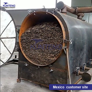 เครื่องผลิตถ่านจากแอฟริกาใต้ เตาเผาถ่านจากชานอ้อย เปลือกปาล์ม เครื่องจักรผลิตถ่าน - Product Image 4