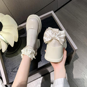 Primavera/Verano Tacones altos con faldas Tacones altos Hebillas de perlas Mary Jane Zapatos de mujer de negocios Banquete Zapatos casuales para mujer - Product Image 3