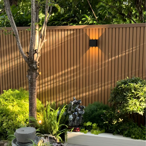 Panneaux de clôture en coextrusion WPC No Rot No Warp Splinter Outdoor Gardedn Privacy Clôture Panneau mural extérieur Intimité Clôture de jardin - Product Image 5