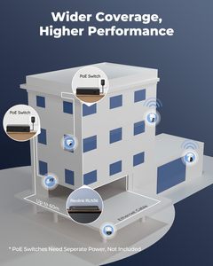 N937-SDL H.265 3MP Outdoor IP Camera with Built-in Mic and Speaker Full HD PoE Network Camera with 30M IR Distance CCTV - Product Image 3