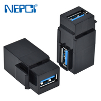 Adaptador de Conexión USB-A a USB-A de 90 Grados NEPCI OEM/ODM XJY-USB-08E, Módulo de Transferencia de Datos USB 3.0 con Diseño de Escalera Vertical
