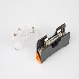 H3-78 đơn cực 6x30mm Cartridge cầu chì chủ chỉ số ánh sáng 35mm Din Rail núi AC 250V 10A Y Tế cấp Glass cầu chì 15kA - Product Image 3