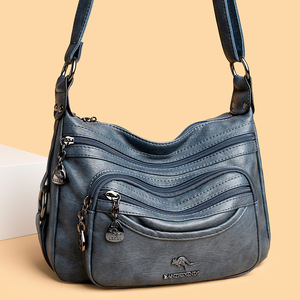 New High Quality Women Messenger Bags for Women Pu Leather Handbags Crossbody Bags Ladies Designer Shoulder Bags <b>Tote</b> Top-handle - Product Image 3