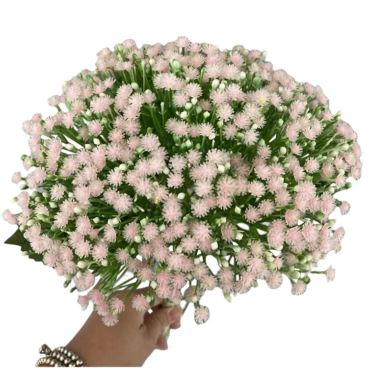 Flores de plástico artificiais toque real, decoração para casamento 441