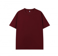 Penjualan Langsung Pabrik Kaos Unisex Keren Polos Bermotif Rajut Custom Logo Cetak Lengan Pendek Longgar Bahan Katun Sorona