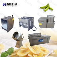 Meilleur prix pour une ligne de production de chips de banane, machine à faire des chips de banane, ligne de production semi-automatique de chips de banane