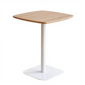 Mesa de Comedor Moderna de Lujo Nórdico para Sala de Estar, Mesa Plegable de Madera Maciza para Restaurante y Cafetería - Product Image 2