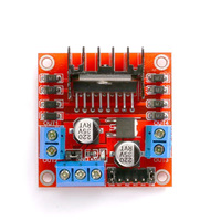 Module de commande de moteur L298N 25W 5V à double pont en H pour moteur pas à pas DC, idéal pour robot et voiture intelligente