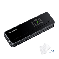 75kPa 120W 30cm 4L/min ecran tactile scellage multi-sacs portable compacte machine sous vide soudeuse emballage alimentaire