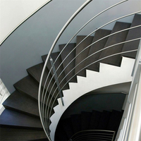 DAIYA – escalier en bois portable pour l'intérieur de la maison, escalier incurvé