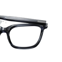 Montures de lunettes unisexes vintage rétro personnalisées avec logo, rectangulaires, en acétate, anti-lumière bleue, diamant, écologiques, de haute qualité