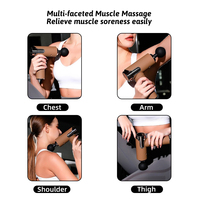 2025 Portable portable sans fil électrique tissu musculaire profond Fascia Vibration Machine corps complet Massage outil pistolet