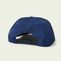 Casquette de baseball vintage à visière plate, non structurée, 5 panneaux, en nylon, pour l'extérieur, avec logo brodé personnalisé, fermeture snapback, par fabricant OEM