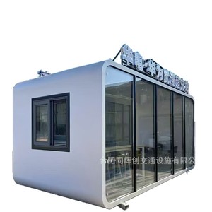 Casa Contenedor de Estructura de Acero, Diseño Moderno Rectangular, Uso para Oficina, Grosor Estándar, 2 Años de Garantía, Instalación In Situ - Product Image 5