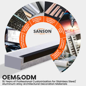 Profilé en aluminium flexible en forme <span class=keywords><strong>de</strong></span> L personnalisé pour les transitions murales et <span class=keywords><strong>de</strong></span> sol et la protection des coins, moulage métallique moderne - Product Image 2