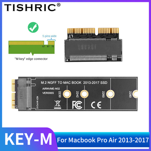 TISHRIC <span class=keywords><strong>M</strong></span>.<span class=keywords><strong>2</strong></span> NGFF für MacBook 2013-2017 SSD-Riser-Karte <span class=keywords><strong>M</strong></span>.<span class=keywords><strong>2</strong></span> KEY-<span class=keywords><strong>M</strong></span> PCIE-Schnittstelle für MacBook Pro 2017 A1708 <span class=keywords><strong>M</strong></span>.<span class=keywords><strong>2</strong></span> NVME KEY-<span class=keywords><strong>M</strong></span> - Product Image 5