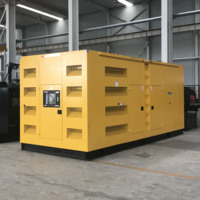 Générateur diesel silencieux Aoda sans balais à refroidissement par eau 200 kW ATS AVR électrique 250 kVA 200 kW