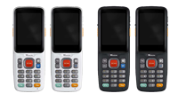 Ponsel Tangguh NFC IP67 Tahan Air Android 12 PDA Industri dengan Tali Pegangan