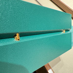 Designer custom leather <b>watch</b> <b>box</b> green <b>watch</b> <b>box</b> with custom logo protective <b>watch</b> <b>box</b> - Product Image 5