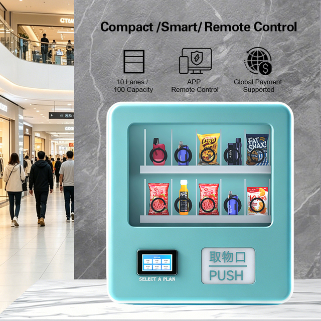 Good Selling Self Service Automatic Machine for Market Small Snack Vending Machine